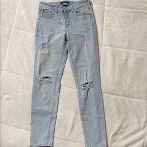 Aeropostale Light blue Distressed Skinny Jeans